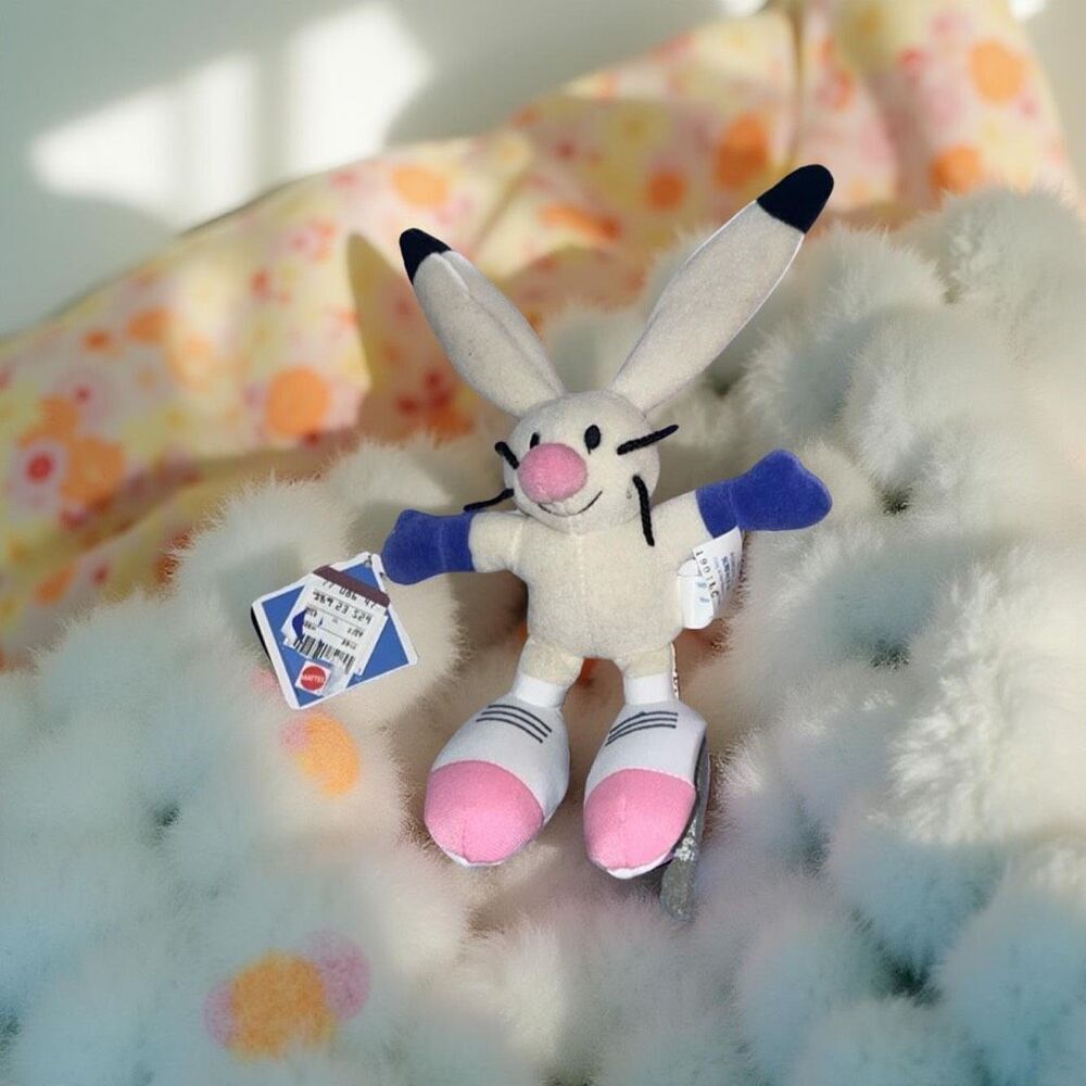 Salt Lake City 2002 Winter Olympic Plush Toy Mascot Powder Ice Skating 9” P21